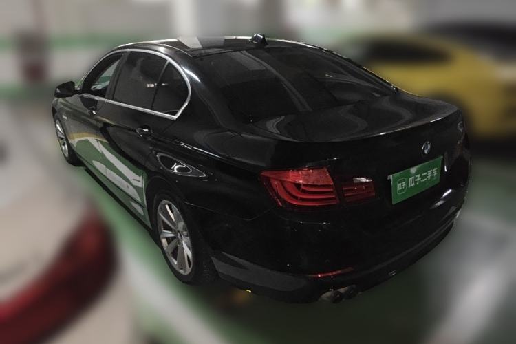Used BMW 5 Series 2013 525Li Leading Model Rear Left 45 Deg