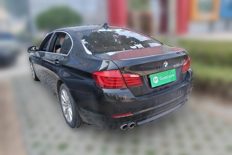 Used BMW 5 Series 2013 530Li Leading Model Rear Left 45 Deg