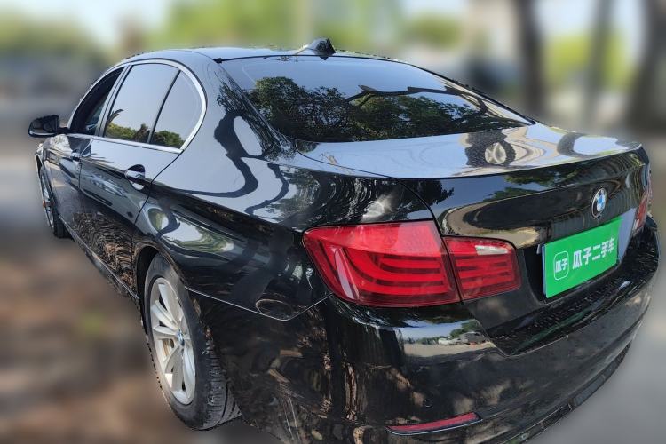 Used BMW 5 Series 2013 525Li Leading Model Rear Left 45 Deg