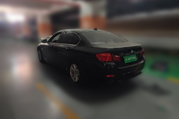 Used BMW 5 Series 2013 525Li Leading Model Rear Left 45 Deg