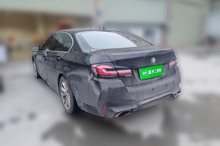Used BMW 5 Series 2013 525Li Luxury Model Rear Left 45 Deg