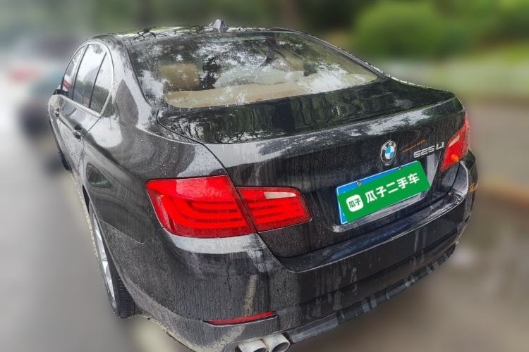 Used BMW 5 Series 2013 525Li Luxury Model Rear Left 45 Deg
