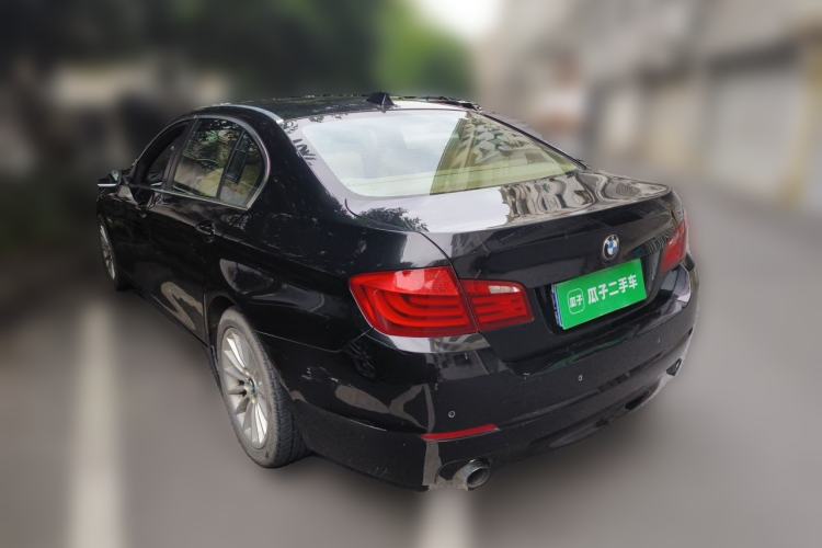 Used BMW 5 Series 2013 535Li Leading Model Rear Left 45 Deg
