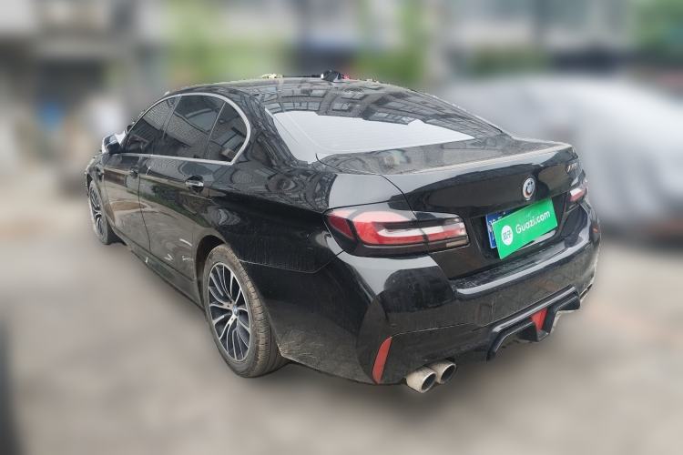 Used BMW 5 Series 2013 525Li Leading Model Rear Left 45 Deg