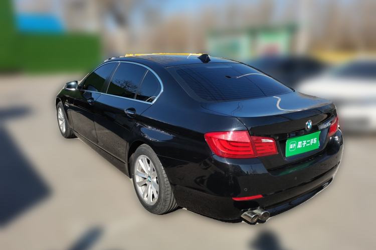Used BMW 5 Series 2013 525Li Luxury Model Rear Left 45 Deg