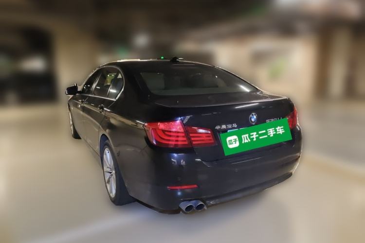Used BMW 5 Series 2013 530Li Leading Model Rear Left 45 Deg