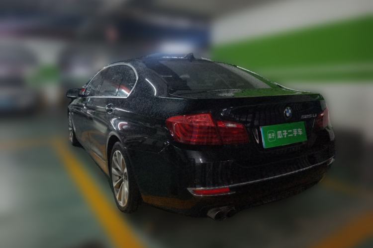Used BMW 5 Series 2013 525Li Leading Model Rear Left 45 Deg
