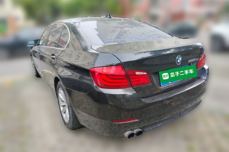 Used BMW 5 Series 2013 525Li Luxury Model Rear Left 45 Deg