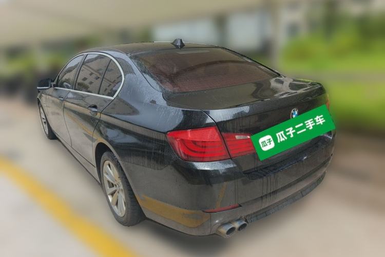 Used BMW 5 Series 2013 525Li Luxury Model Rear Left 45 Deg