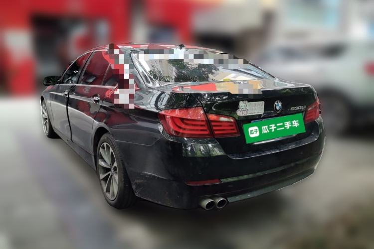 Used BMW 5 Series 2013 530Li Luxury Model Rear Left 45 Deg