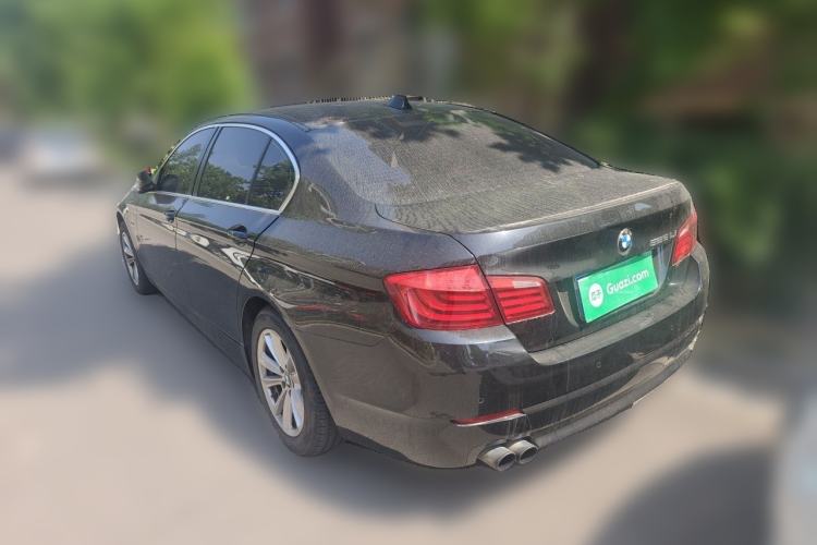 Used BMW 5 Series 2013 525Li Leading Model Rear Left 45 Deg