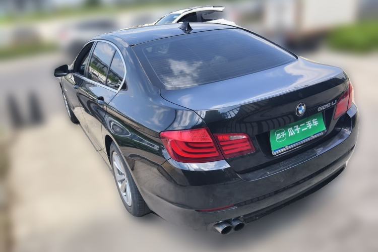 Used BMW 5 Series 2013 525Li Luxury Model Rear Left 45 Deg