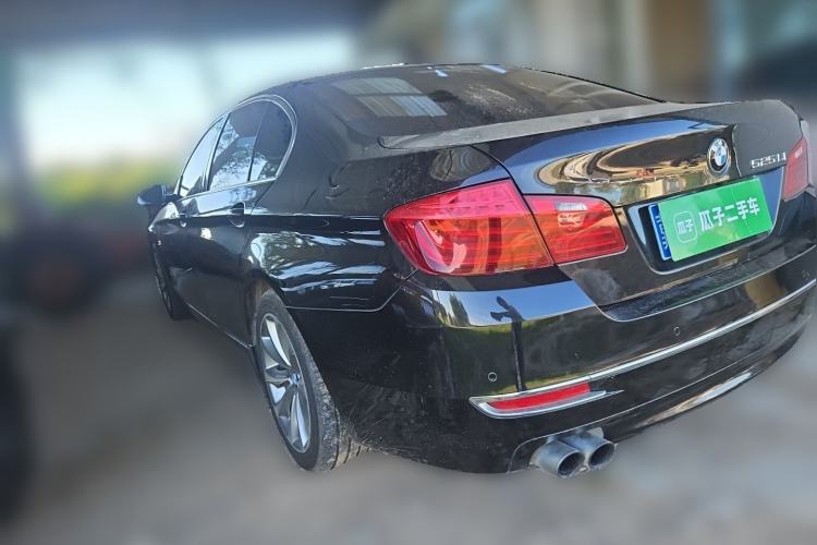 Used BMW 5 Series 2013 525Li Zhuole Edition Rear Left 45 Deg