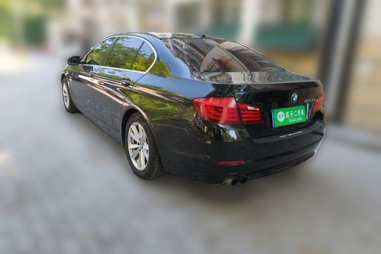 Used BMW 5 Series 2013 525Li Leading Model Rear Left 45 Deg