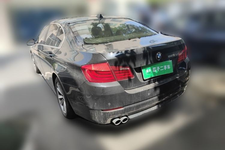Used BMW 5 Series 2013 525Li Luxury Model Rear Left 45 Deg