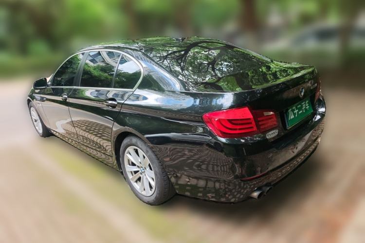 Used BMW 5 Series 2013 525Li Leading Model Rear Left 45 Deg