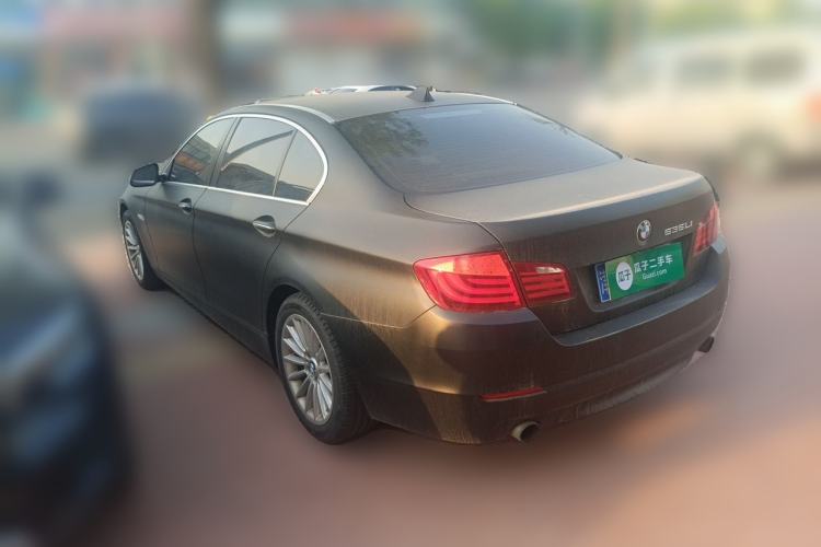 Used BMW 5 Series 2013 535Li Leading Model Rear Left 45 Deg