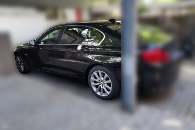 Used BMW 5 Series 2013 530Li Leading Model Rear Left 45 Deg