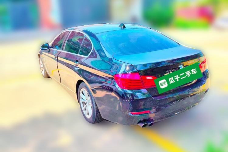 Used BMW 5 Series 2013 525Li Leading Model Rear Left 45 Deg