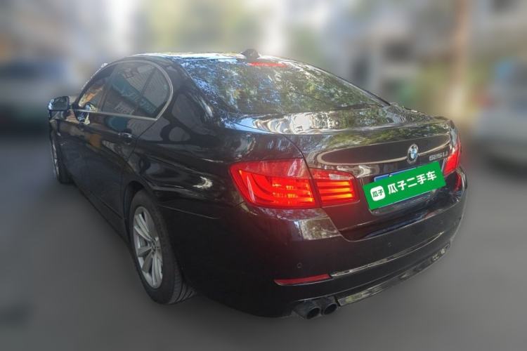 Used BMW 5 Series 2013 525Li Leading Model Rear Left 45 Deg
