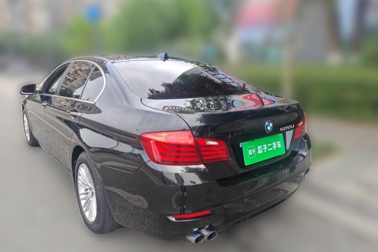 Used BMW 5 Series 2013 525Li Leading Model Rear Left 45 Deg