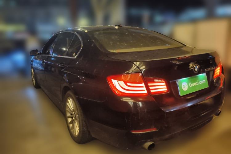 Used BMW 5 Series 2013 535Li Leading Model Rear Left 45 Deg