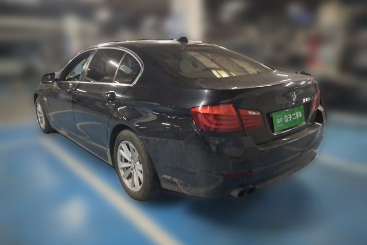 Used BMW 5 Series 2013 525Li Leading Model Rear Left 45 Deg