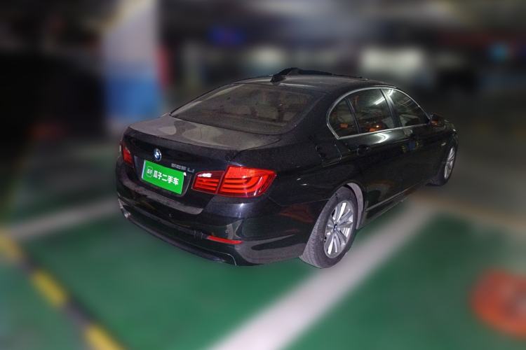 Used BMW 5 Series 2013 525Li Luxury Model Rear Right 45 Deg