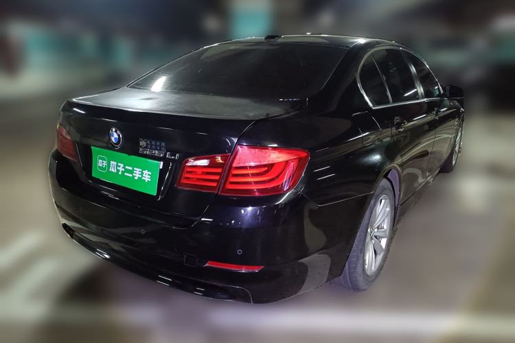 Used BMW 5 Series 2013 525Li Luxury Model Rear Right 45 Deg
