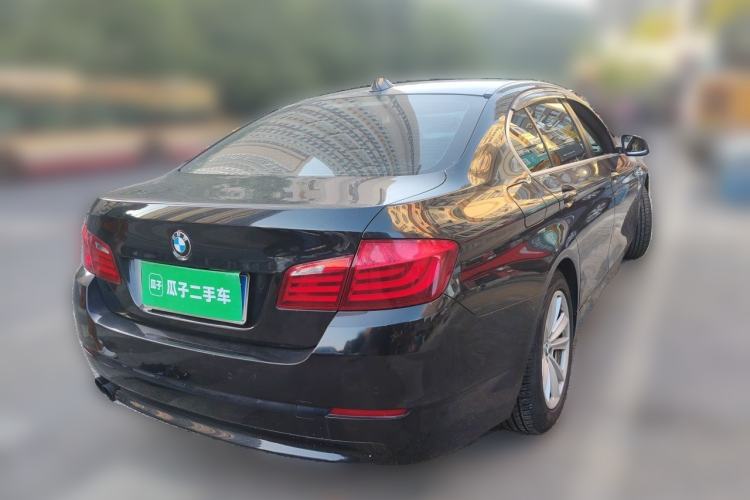 Used BMW 5 Series 2013 525Li Luxury Model Rear Right 45 Deg
