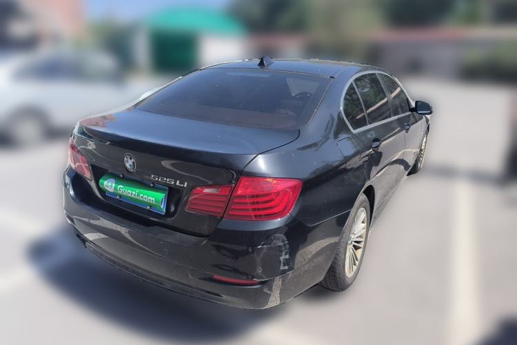 Used BMW 5 Series 2013 525Li Leading Model Rear Right 45 Deg