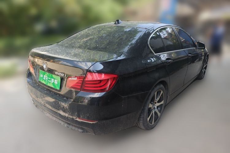 Used BMW 5 Series 2013 528i xDrive Luxury Edition Rear Right 45 Deg