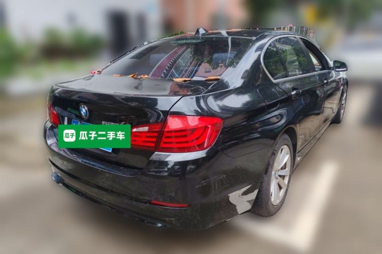Used BMW 5 Series 2013 525Li Luxury Model Rear Right 45 Deg