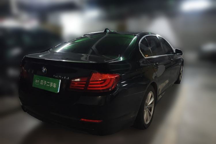 Used BMW 5 Series 2013 525Li Luxury Model Rear Right 45 Deg