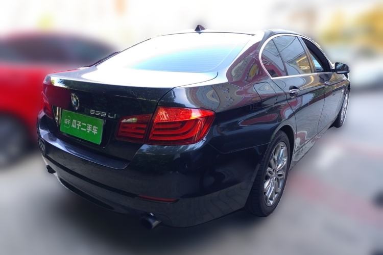 Used BMW 5 Series 2013 535Li Leading Model Rear Right 45 Deg