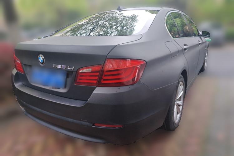 Used BMW 5 Series 2013 525Li Leading Model Rear Right 45 Deg