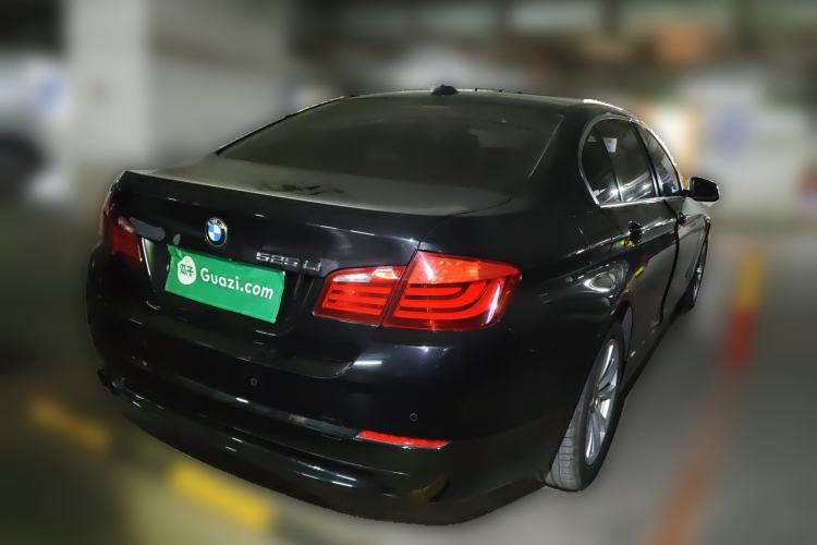 Used BMW 5 Series 2013 525Li Luxury Model Rear Right 45 Deg