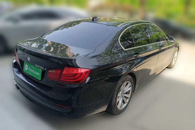 Used BMW 5 Series 2013 525Li Leading Model Rear Right 45 Deg