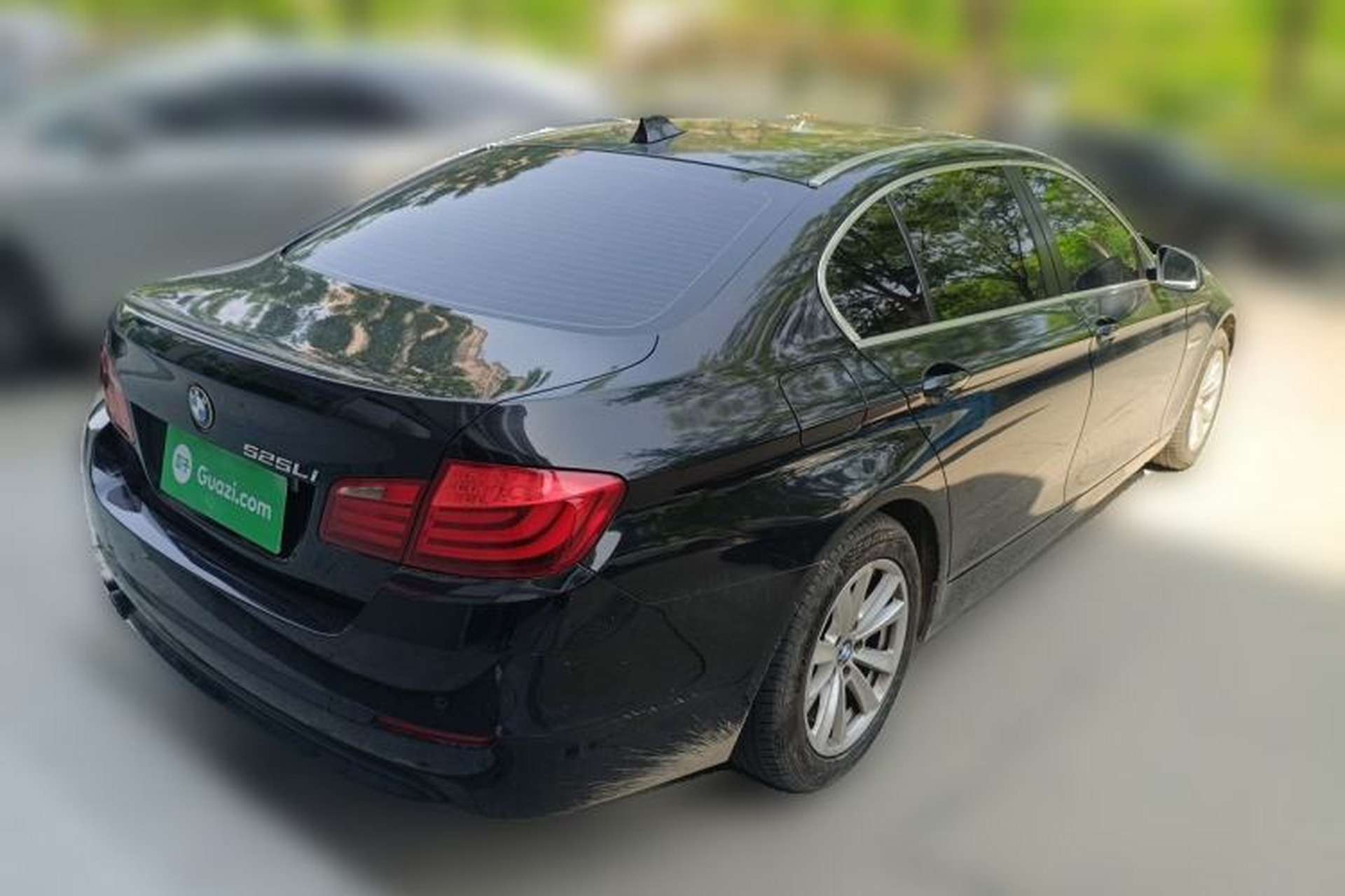 Used BMW 5 Series 2013 525Li Leading Model Rear Right 45 Deg