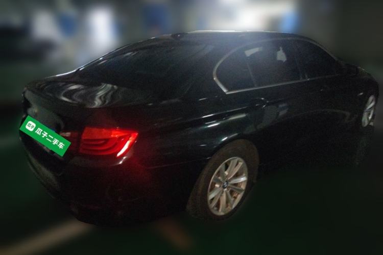 Used BMW 5 Series 2013 525Li Leading Model Rear Right 45 Deg