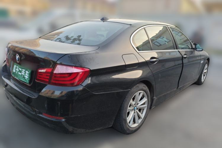 Used BMW 5 Series 2013 525Li Leading Model Rear Right 45 Deg