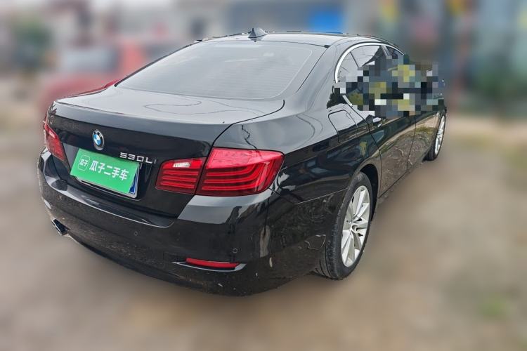 Used BMW 5 Series 2013 530Li Leading Model Rear Right 45 Deg