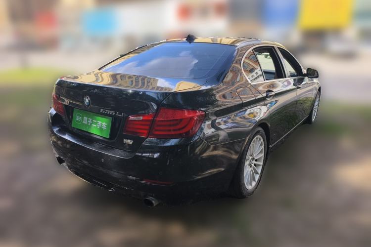 Used BMW 5 Series 2013 535Li Leading Model Rear Right 45 Deg