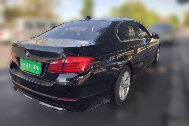 Used BMW 5 Series 2013 525Li Luxury Model Rear Right 45 Deg