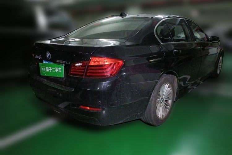 Used BMW 5 Series 2013 525Li Leading Model Rear Right 45 Deg