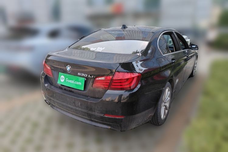Used BMW 5 Series 2013 530Li Leading Model Rear Right 45 Deg