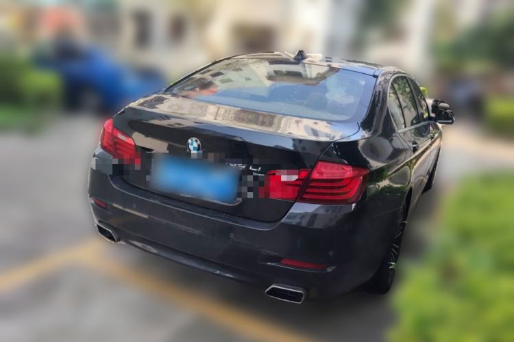 Used BMW 5 Series 2013 525Li Leading Model Rear Right 45 Deg