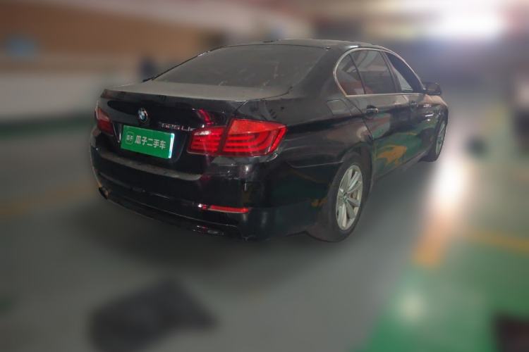 Used BMW 5 Series 2013 525Li Leading Model Rear Right 45 Deg