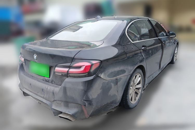 Used BMW 5 Series 2013 525Li Luxury Model Rear Right 45 Deg
