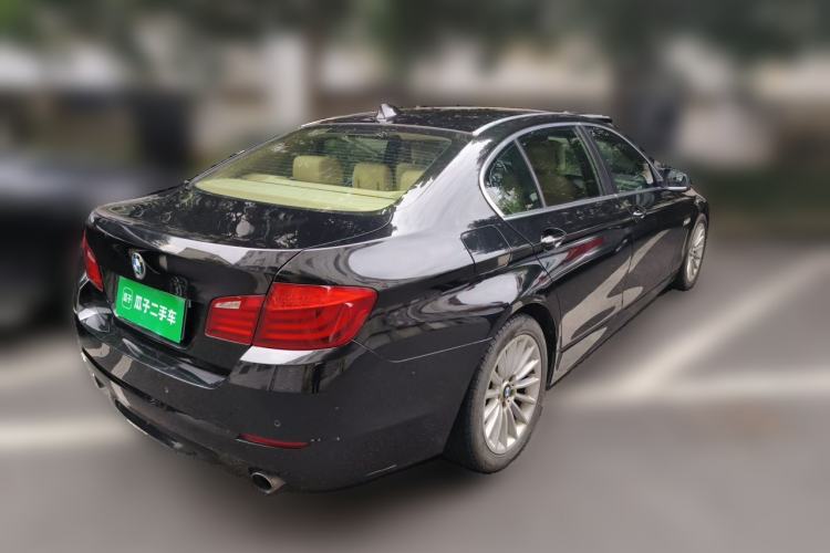 Used BMW 5 Series 2013 535Li Leading Model Rear Right 45 Deg